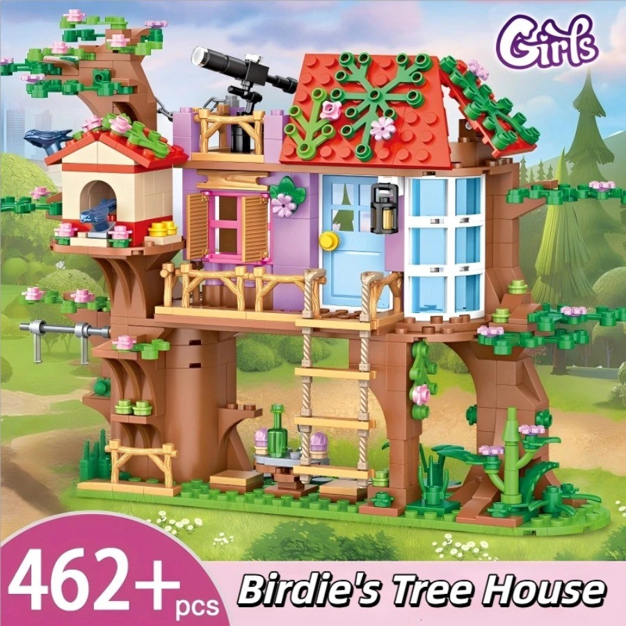 Bonsai Garden Ideas - 462 قطعة مجموعات مكعبات بناء مدينة