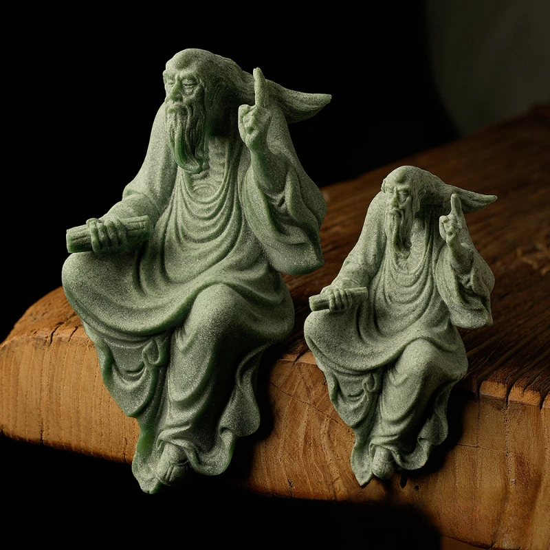 Mini Bonsai Zen Garden - تماثيل بوذا ديكور المنزل المنحوتات زن