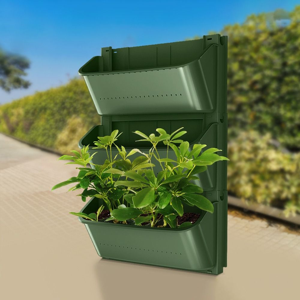 وعاء زهور بلاستيكي معلق للديكو - مراجعة Bonsai Garden Wall وسعره
