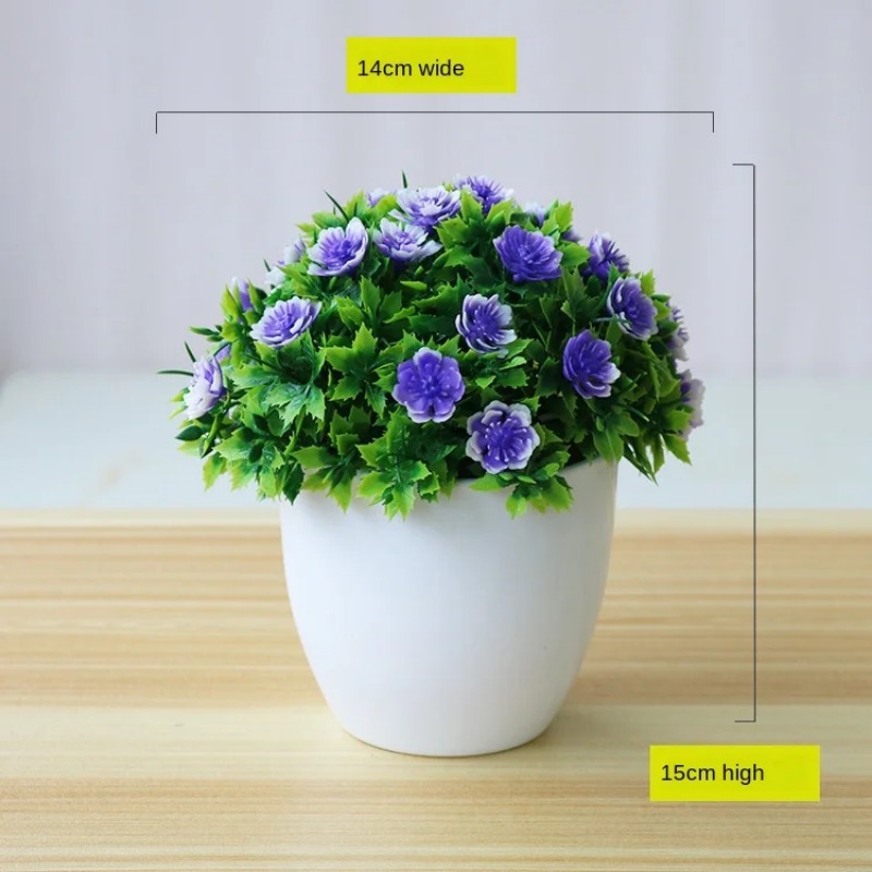 1 قطعة نباتات اصطناعية بونساي  - مراجعة Bonsai Garden Ideas وسعره