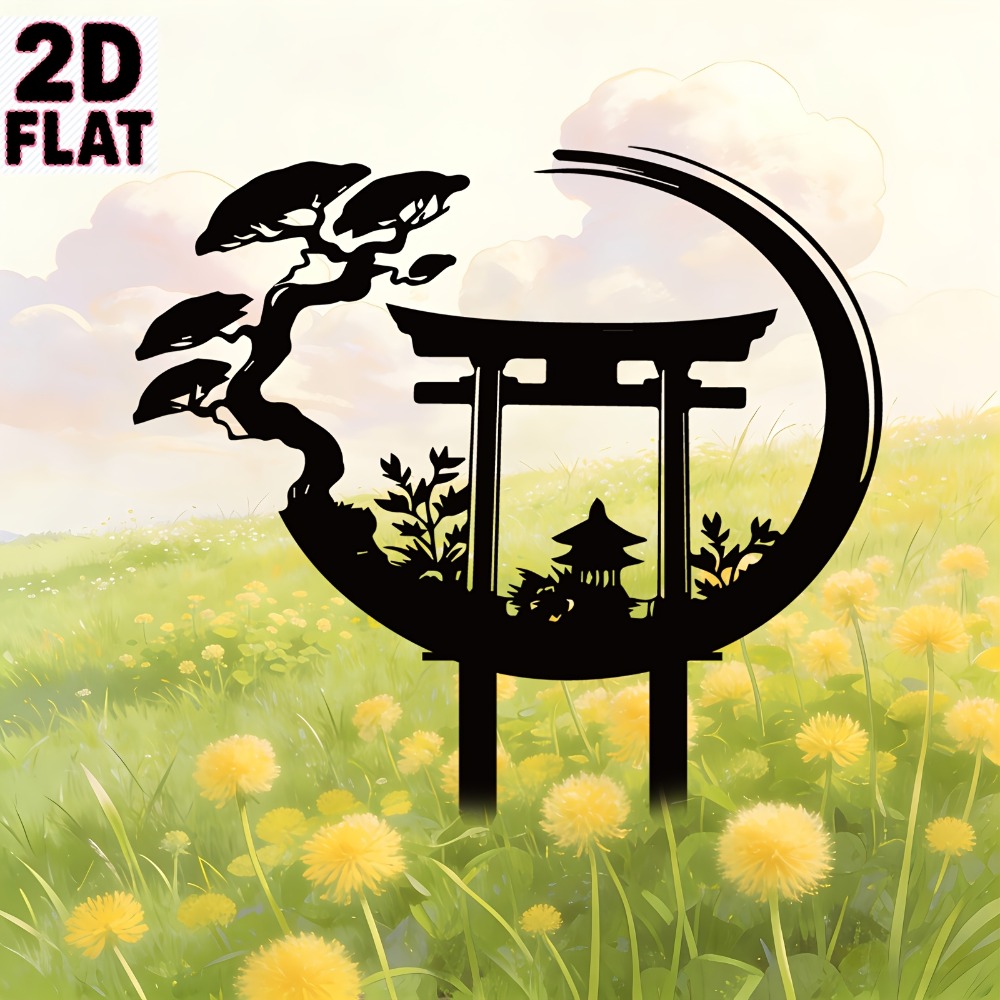 CIFBUY فن جداري معدني، منحوتة  - مراجعة Bonsai Garden Wall وسعره
