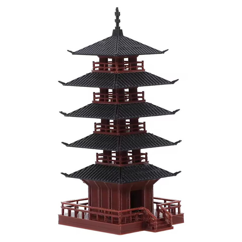 🛒 تمثال باغودا صيني صغير قطعة  - مراجعة Mini Bonsai Zen Garden وسعره