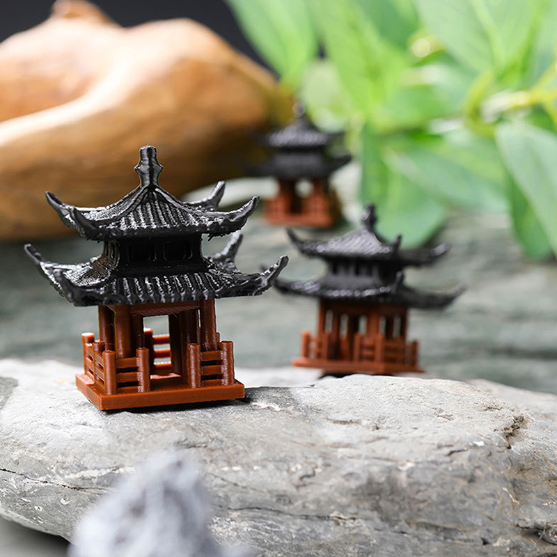 تمثال معبد صغير ديكور حديقة ال - مراجعة Mini Bonsai Zen Garden وسعره