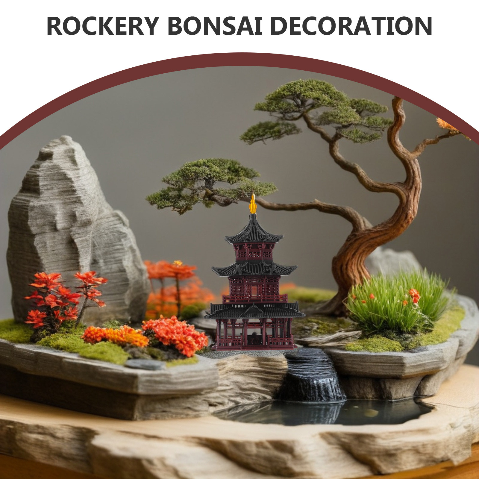 منحوتة يدوية الصنع على شكل باغ - مراجعة Mini Bonsai Zen Garden وسعره